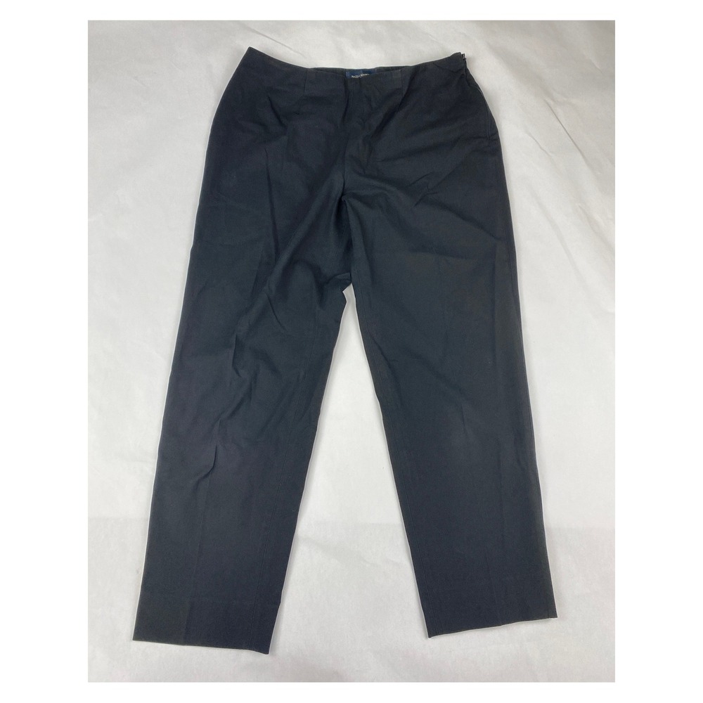 Piazza Sempione Pants Women's Size 8* Black - Cropped